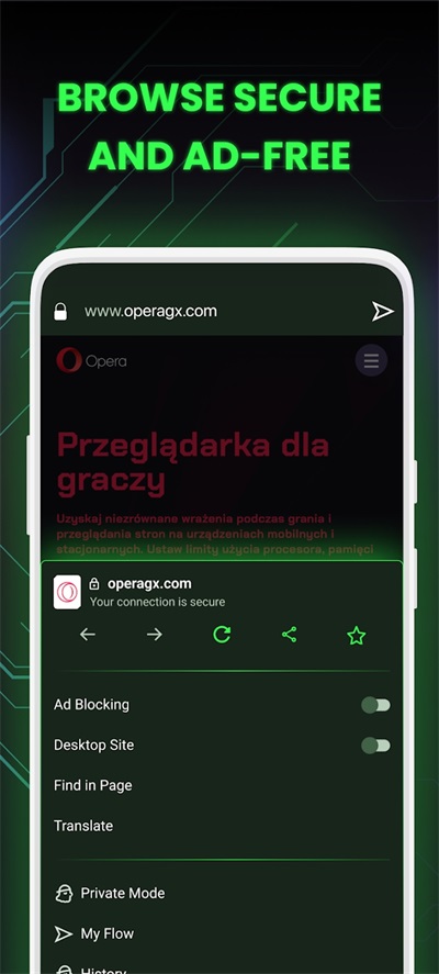 Opera gx浏览器最新版截图5